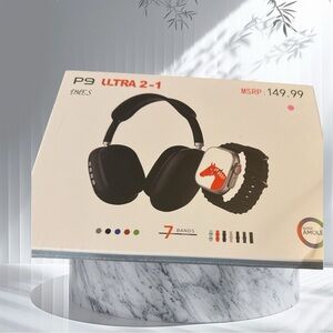 P9 Ultra 2-1 Black‎ Headphones